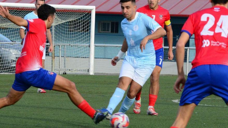 Una acción del duelo Beluso-Choco.