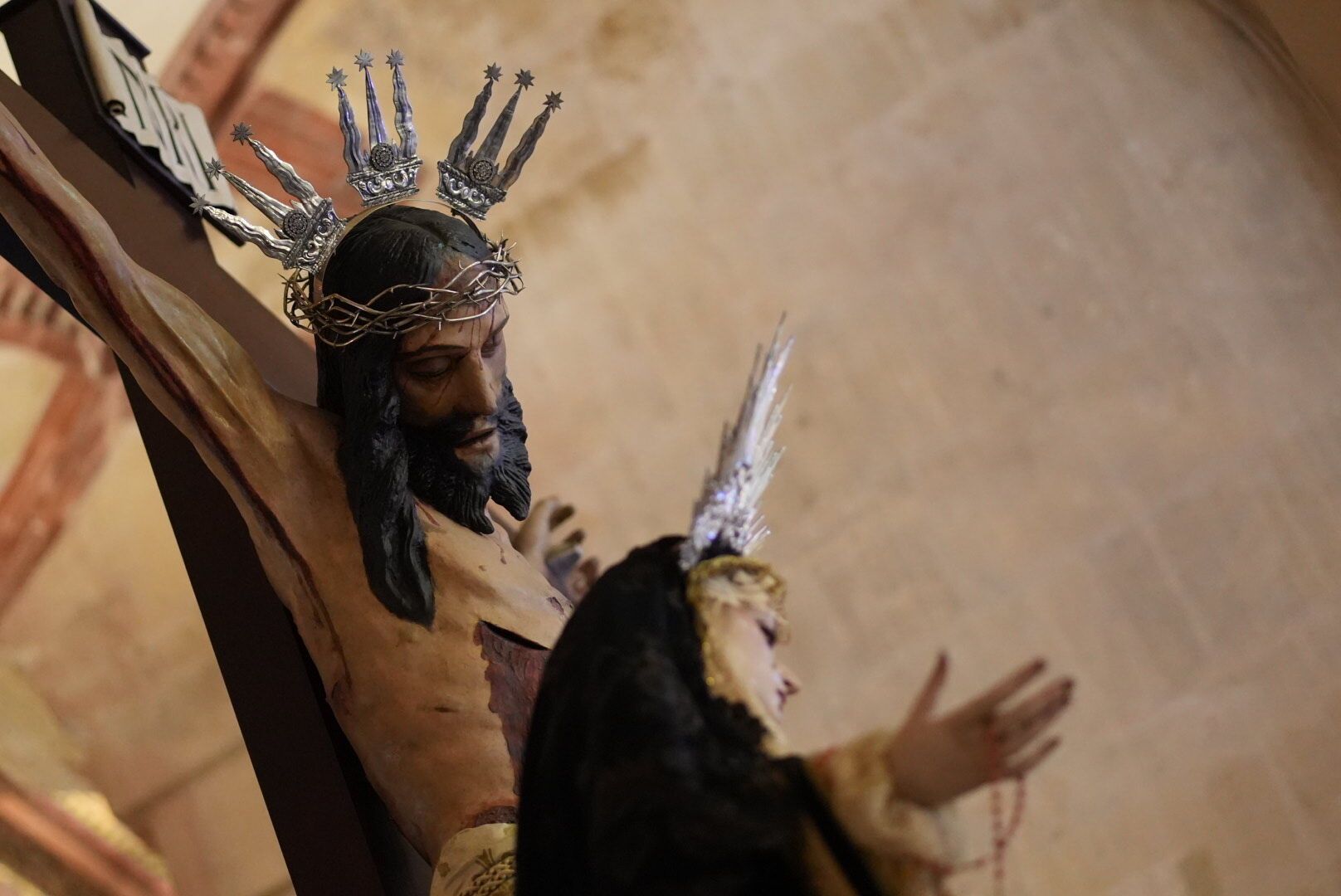 El Santo Cristo de Zacatecas de Montilla ya está en la Catedral