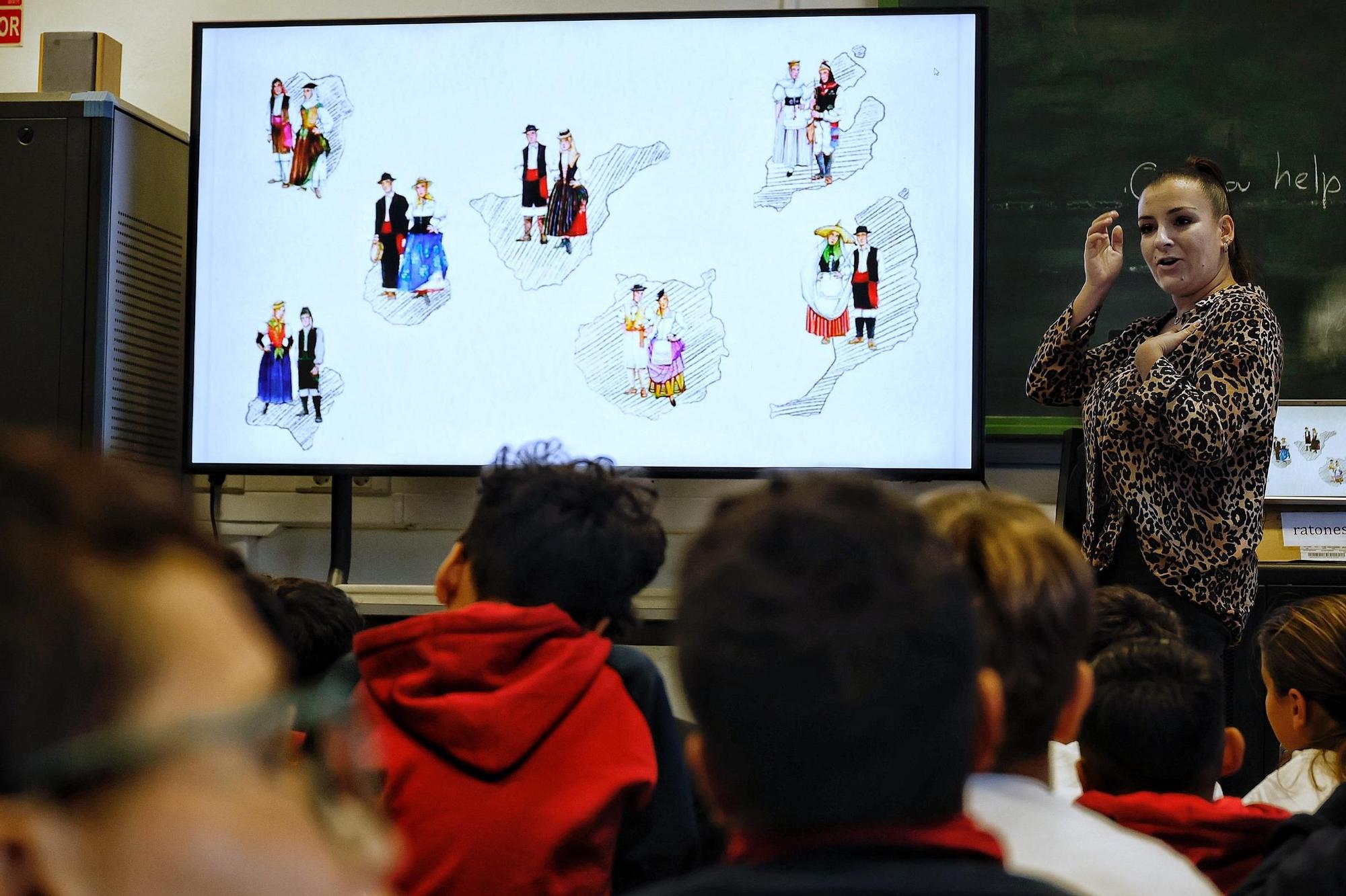 El colegio de El Draguillo prepara el Día de Canarias