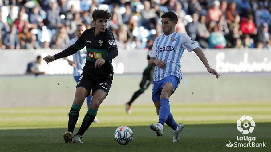 Pacheco, autor del 1-2 que acortó distacias con el Elche