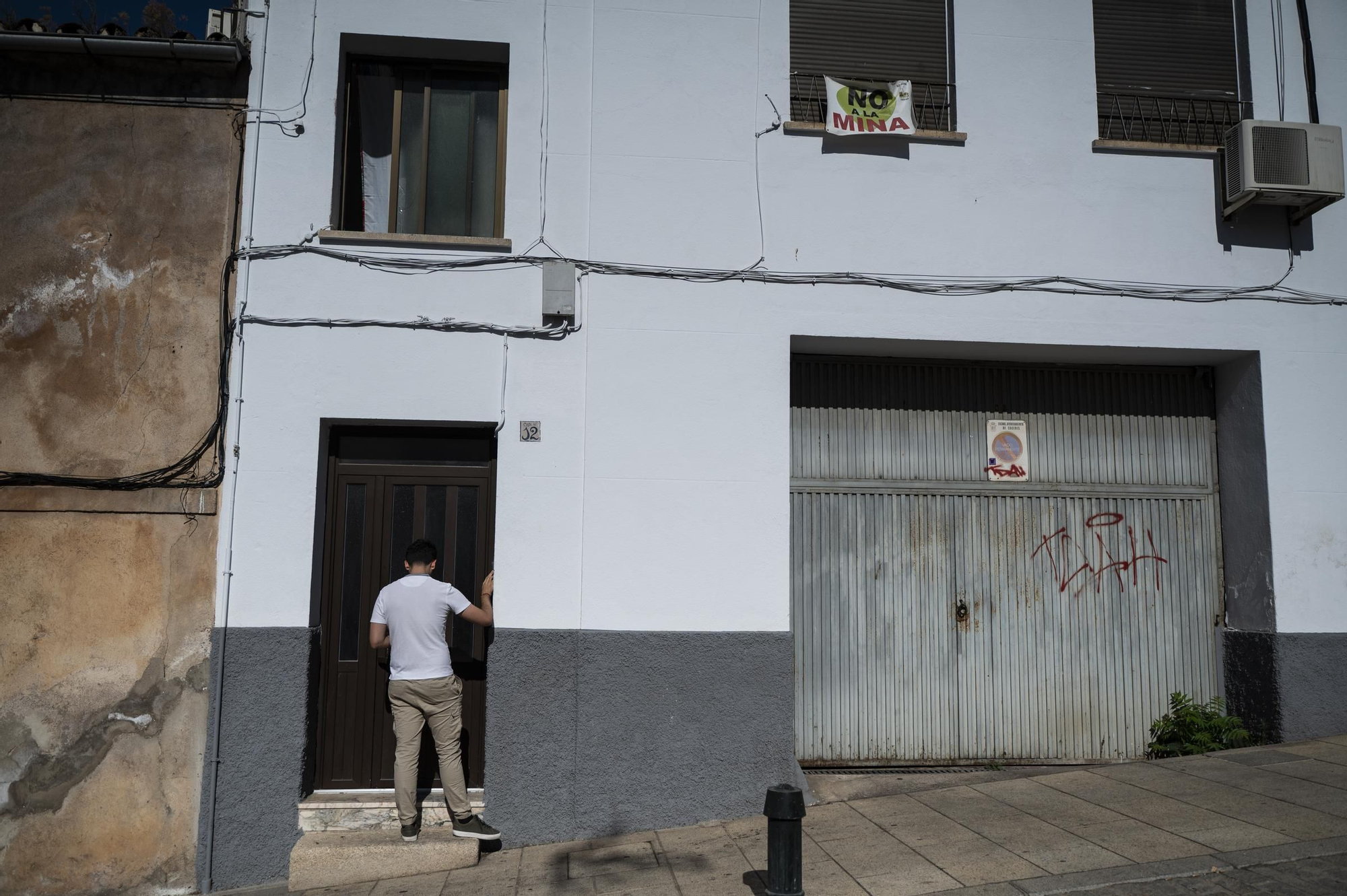 Galería | Incendio en la calle San Ildefonso de Cáceres