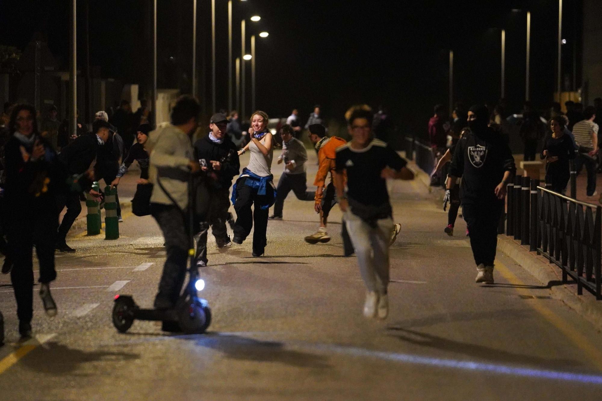 Un 'Walking dead' en Sant Jordi