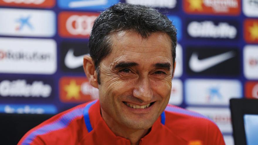 Valverde: «Messi i Suárez són intocables en les rotacions? Ja ho veurem»