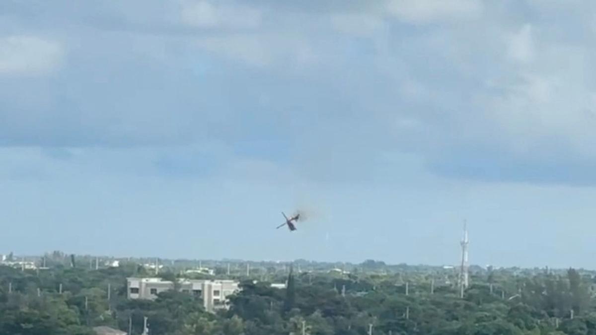 Dos morts i quatre hospitalitzats per la caiguda d’un helicòpter a Florida