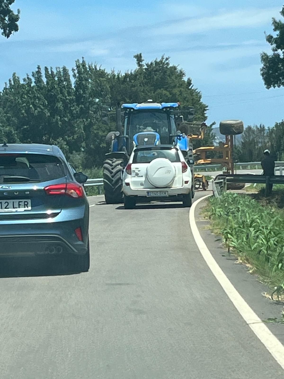 Lloc de l'accident.