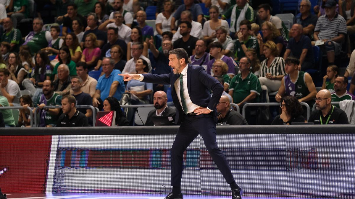 Ibon Navarro, en el partido ante el Joventut.