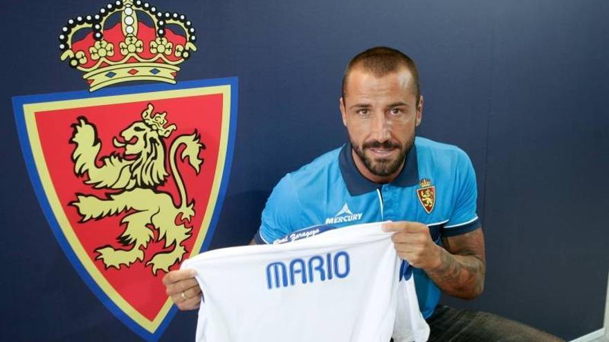 Mario Álvarez califica su compromiso con el Zaragoza como &quot;un nuevo reto&quot;