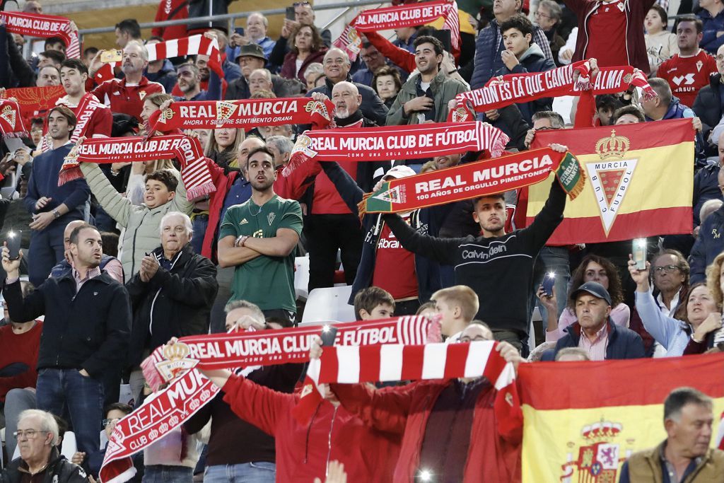 Así ha sido el partido entre el Málaga y el Real Murcia en imágenes