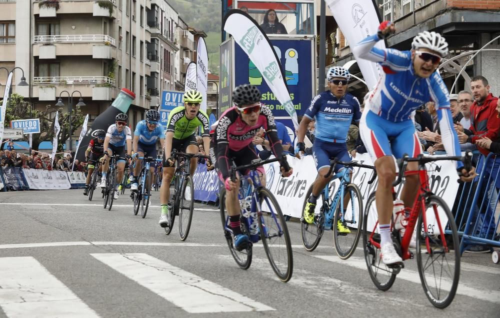 Primera etapa de la 61.ª edición de la Vuelta a Asturias: Oviedo-Pola de Lena