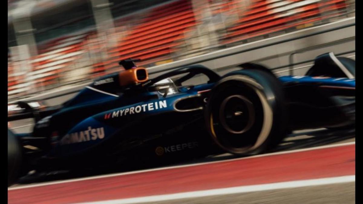 Carlos Sainz, de test con Willams en Montmeló