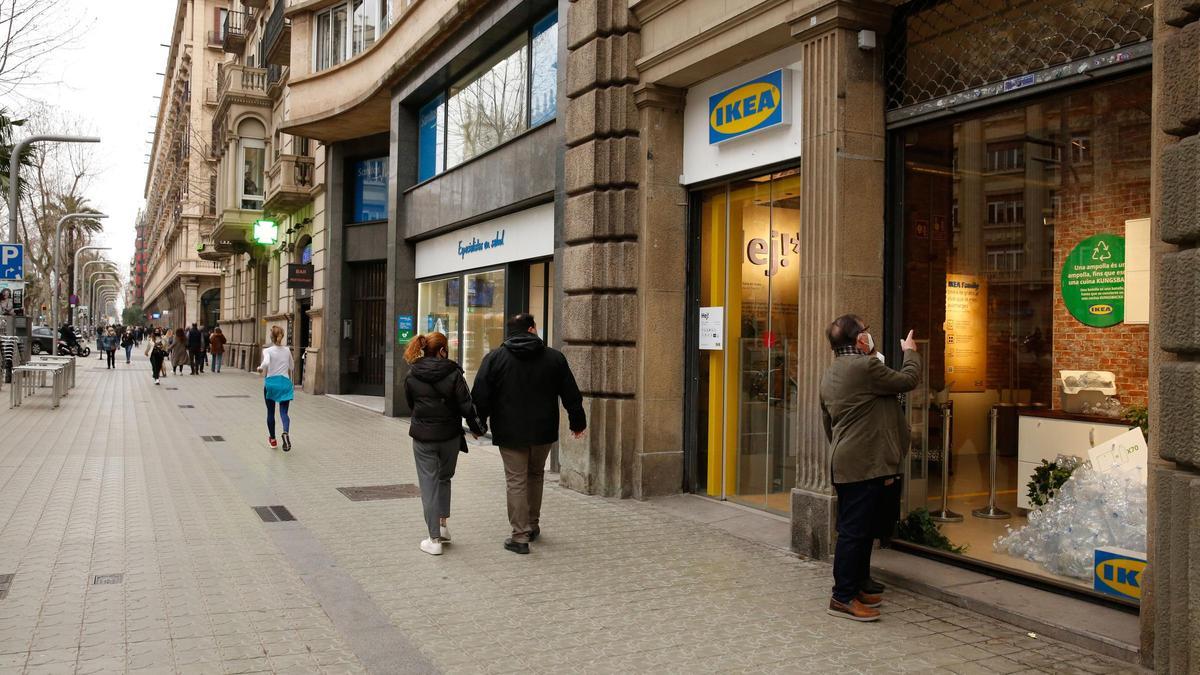 Grandes marcas de muebles y decoración se instalan en la avenida Diagonal de Barcelona