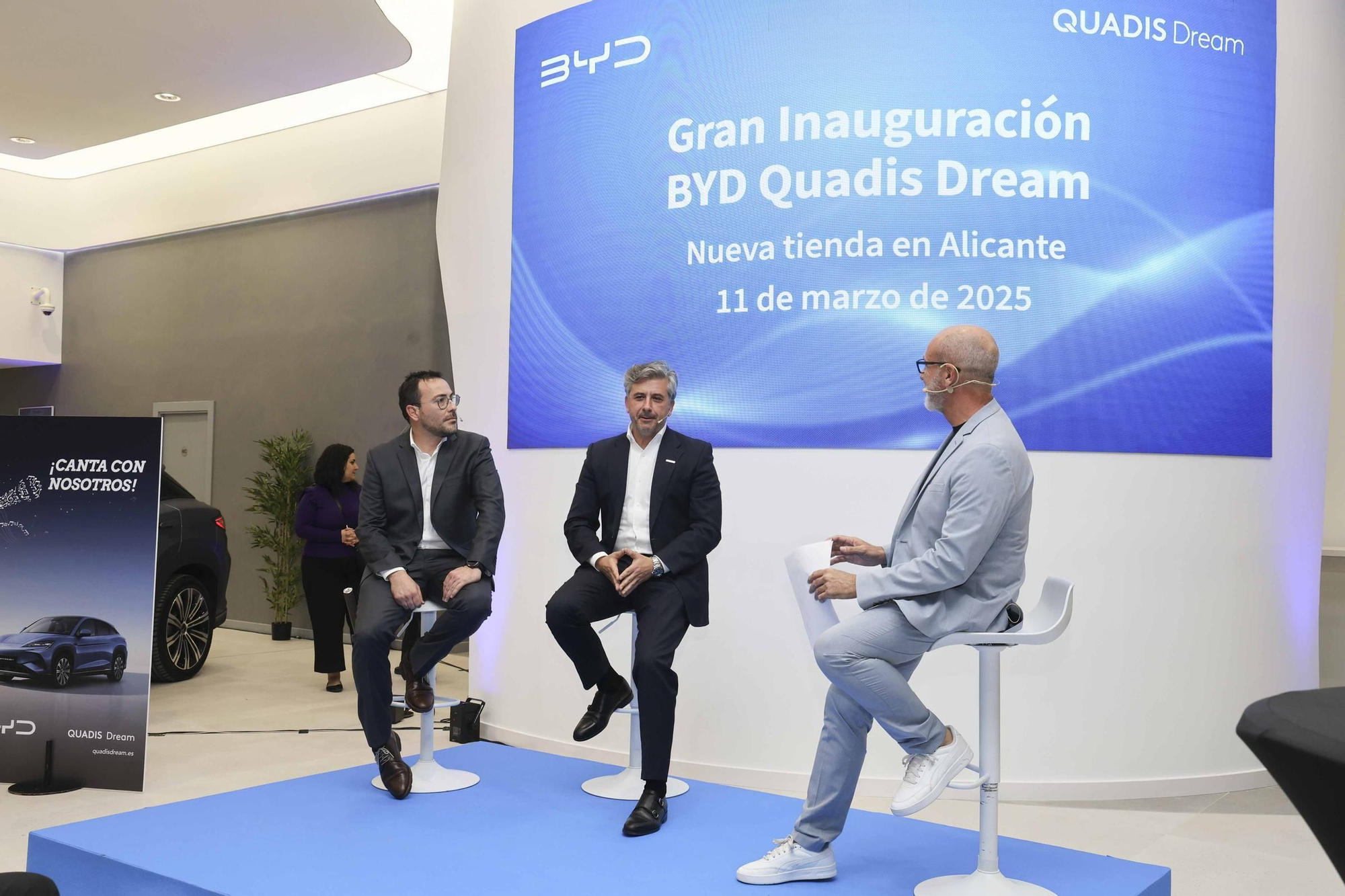 QUADIS Dream inaugura el primer centro BYD en Alicante.