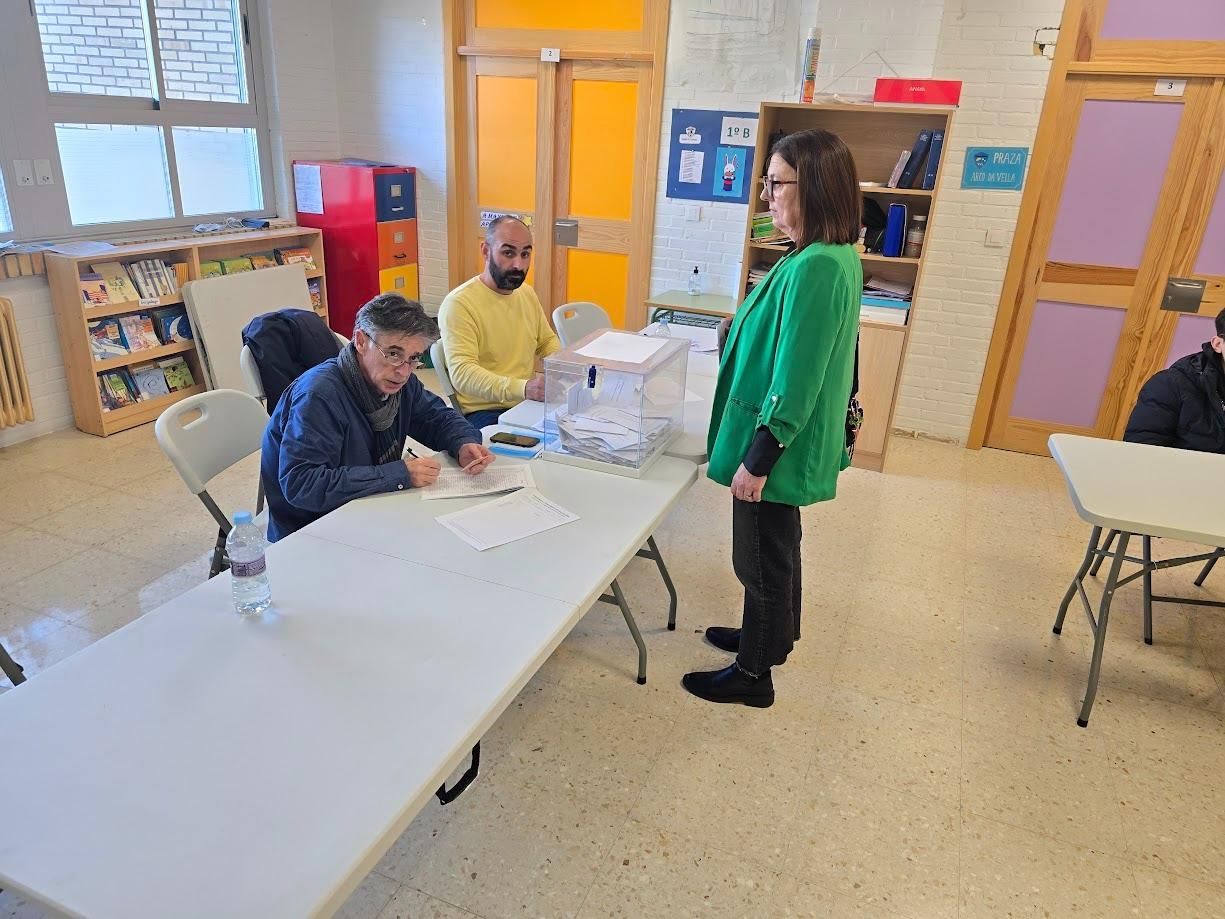 Así transcurrió la jornada electoral del 18-F en O Salnés.