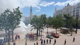 La fiesta de la Virgen de los Desamparados, en directo