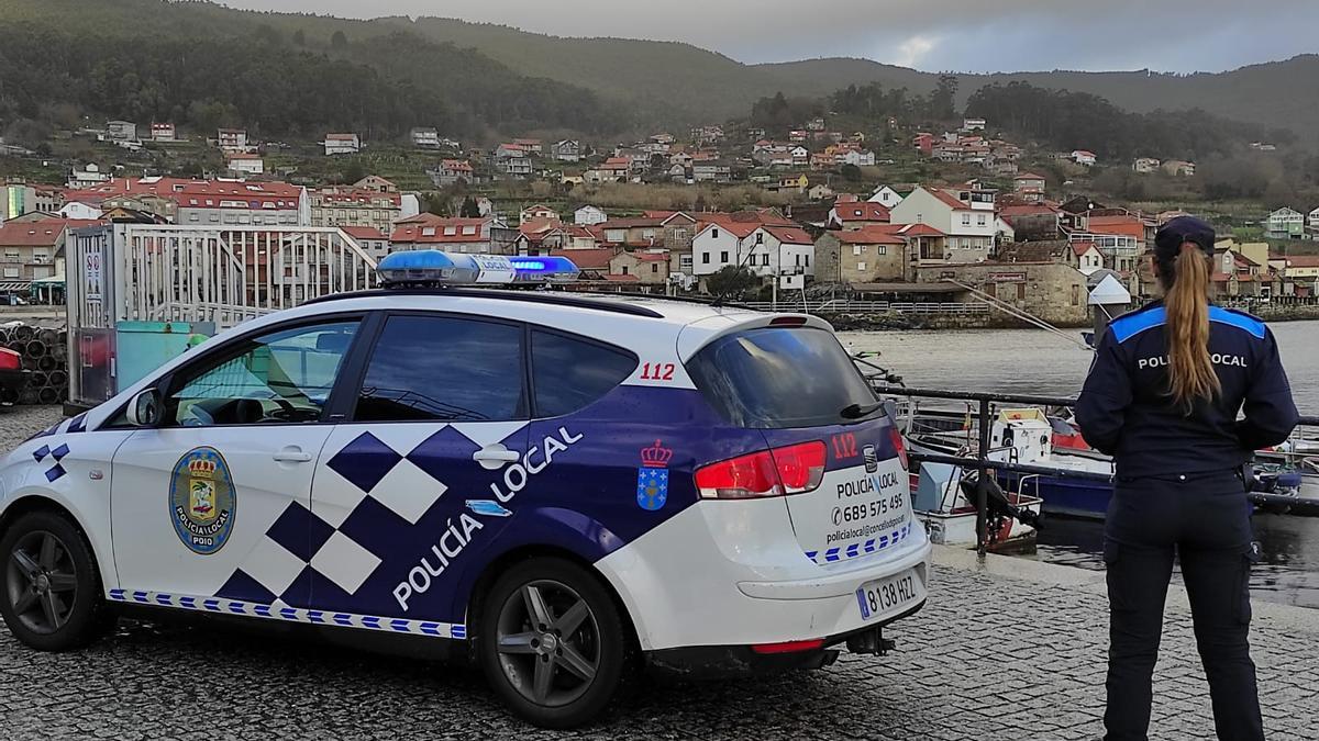 Policía Local de Poio en Combarro