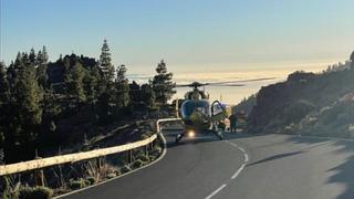 Un ciclista fallece en una carretera de Tenerife