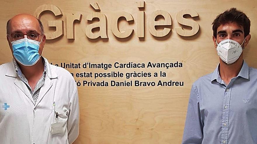 Els doctors Ramon Brugada i Marc Abulí.