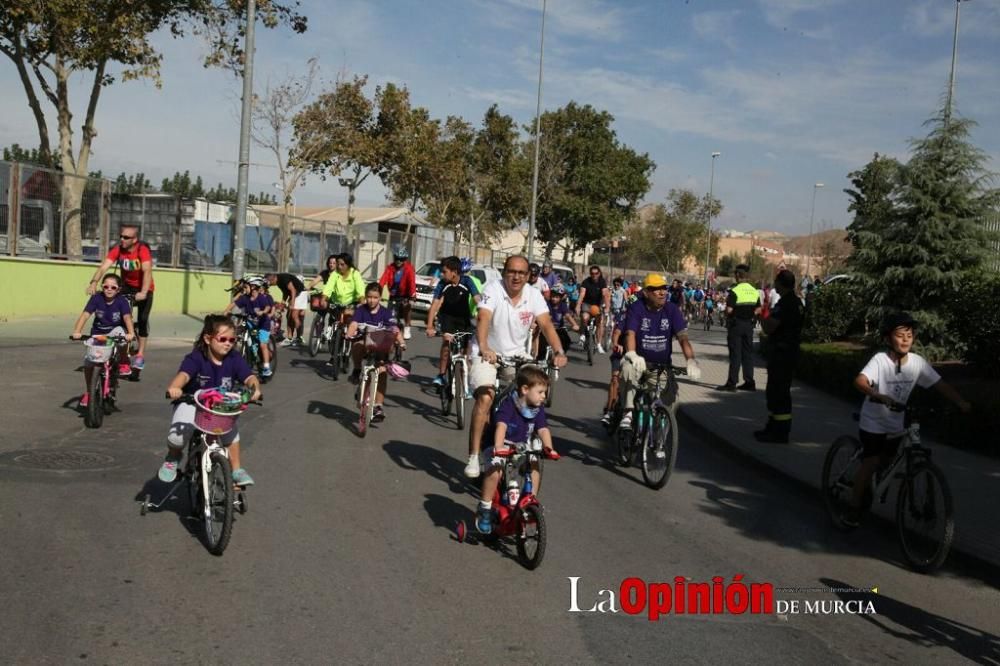 Ciclopaseo para clausular en Lorca los JDG