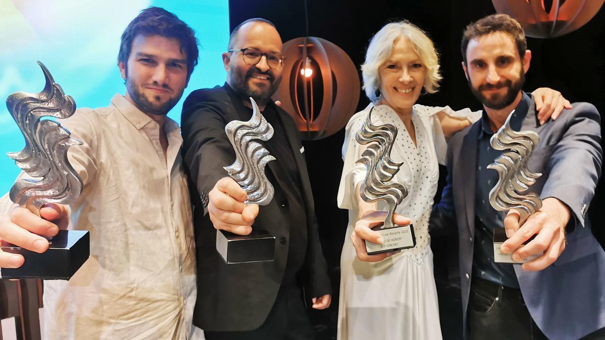 Lucas Vidal, González Molina, Susi Sánchez y Dani Rovira, homenajeados en la anterior edición del festival