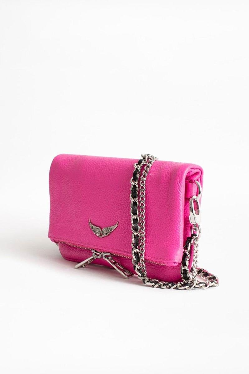 Bolso Rock Nano rosa de Zadig &amp; Voltaire (precio: 195 euros)