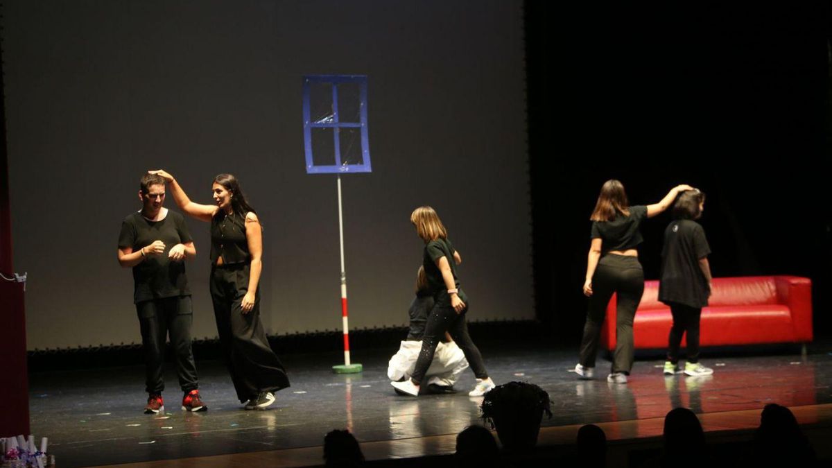 Un momento de las 
actuaciones de Aspamsim 