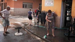 La tormenta golpea lHospitalet de Llobregat
