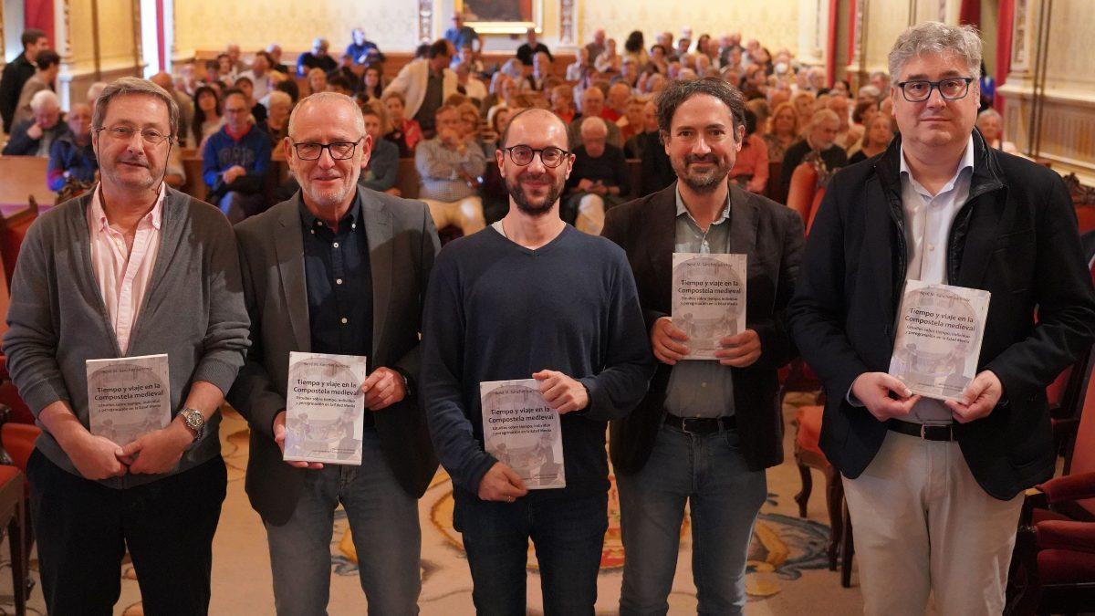 Presentación de 'Tiempo y viaje en la Compostela medieval: estudios sobre tiempo, individuo y peregrinación en la Edad Media'.