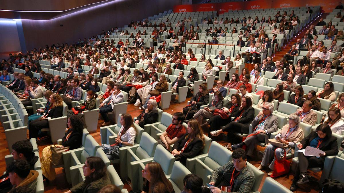 Un congreso en el auditorio Mar de Vigo.