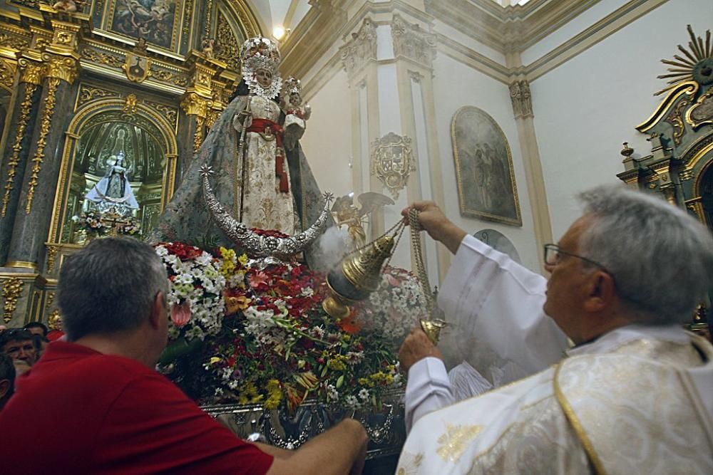 Bajada de la Virgen de la Fuensanta a Murcia