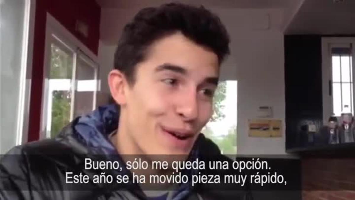 Márquez habla sobre su futuro