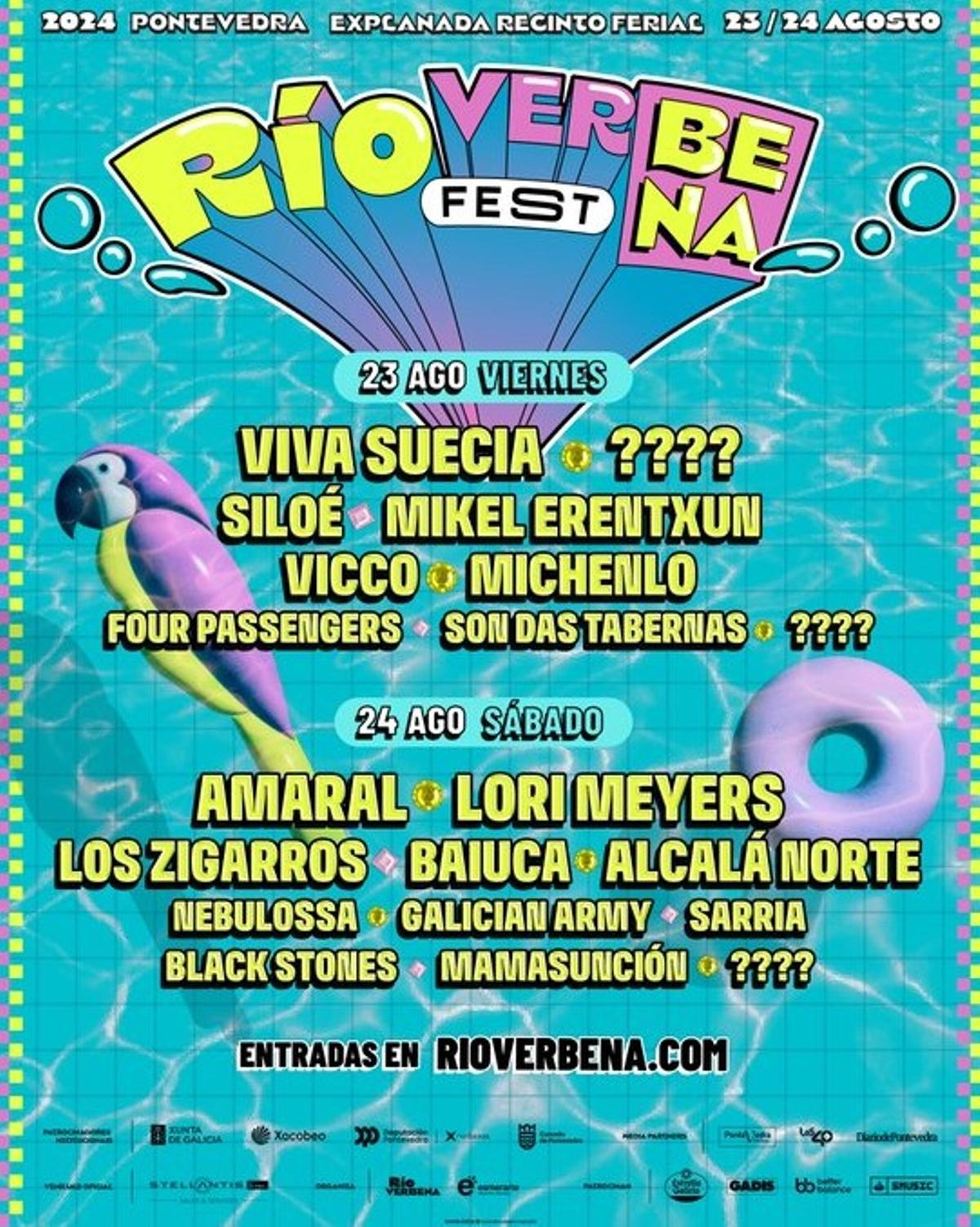 Cartel Río Verbena Fest