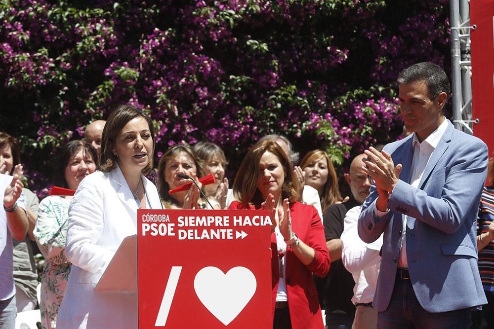 Pedro Sánchez en Córdoba para apoyar a Isabel Ambrosio