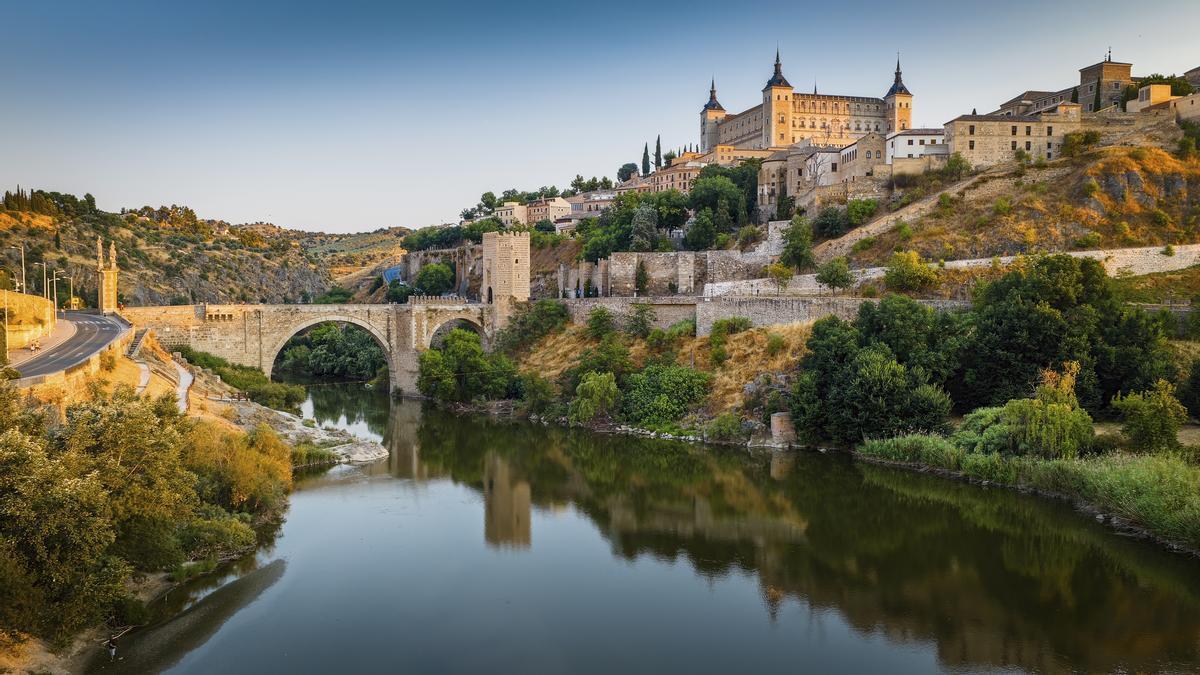 La feria se celebra en la preciosa ciudad de Toledo.