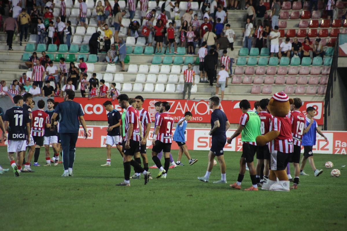 GALERÍA | El partido entre el Zamora CF - Athletic de Bilbao, en imágenes