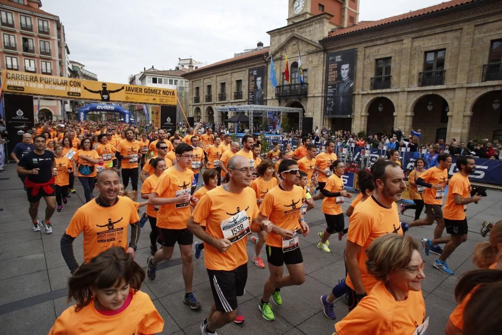 Carrera popular con Javier Gómez Noya, premio "Princesa de Asturias" de los Deportes 2016, en Avilés