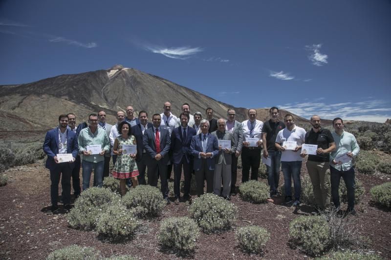 Entrega de los Soles de la Guía Repsol en el Teide