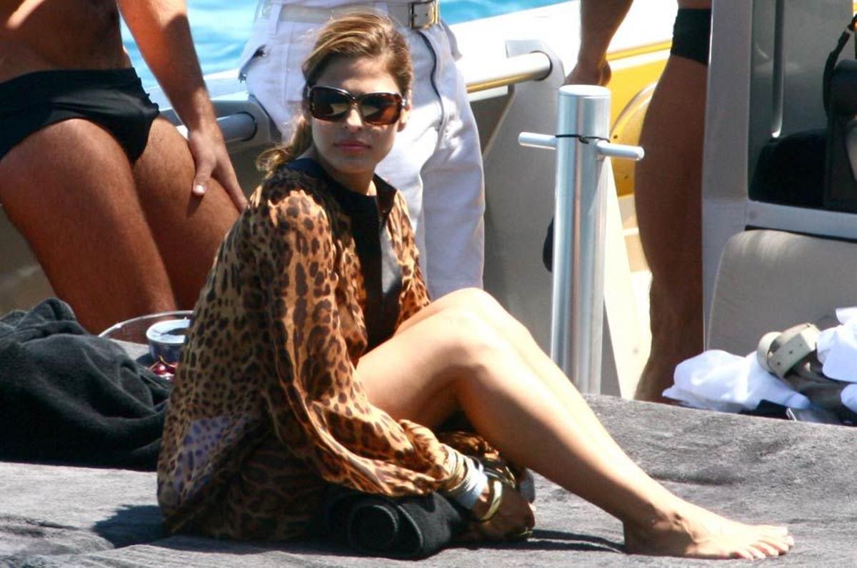 Eva Mendes, invitada de lujo en el barco de Dolce y Gabbana