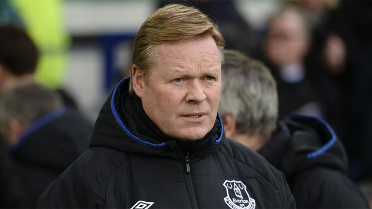 Ronald Koeman, mánager del Everton de la Premier League