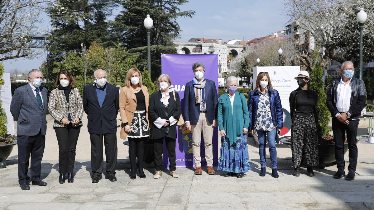 Inauguración de la exposición &quot;Conquistadoras&quot; el pasado año en Redondela. / Ricardo Grobas