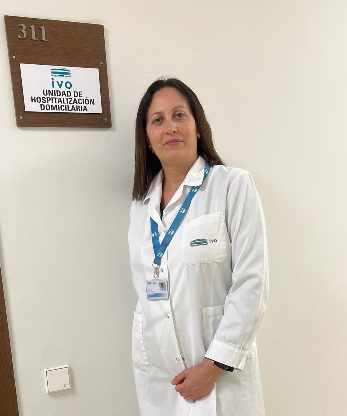 Charo Díaz, enfermera de la UHD.