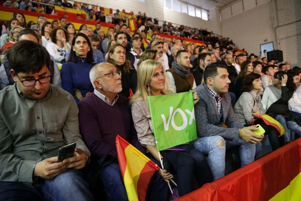 Acto de campaña de Vox en Murcia