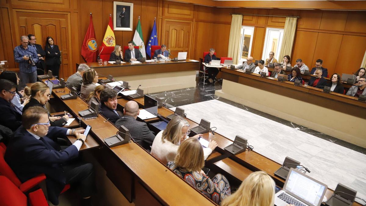Pleno del Ayuntamiento de Córdoba.