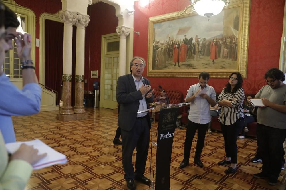 Pleno del Parlament 18-10-2016