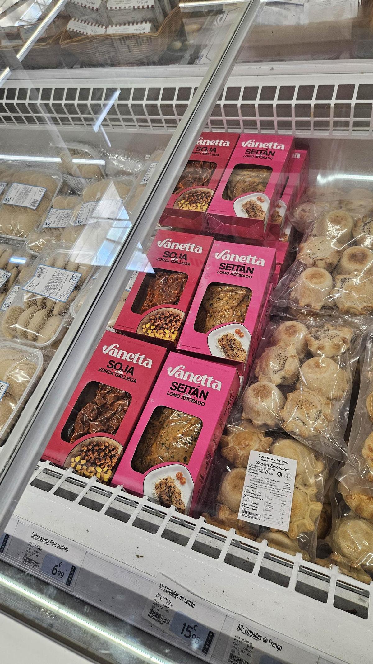 Seitán de la firma nigranesa Vanetta.