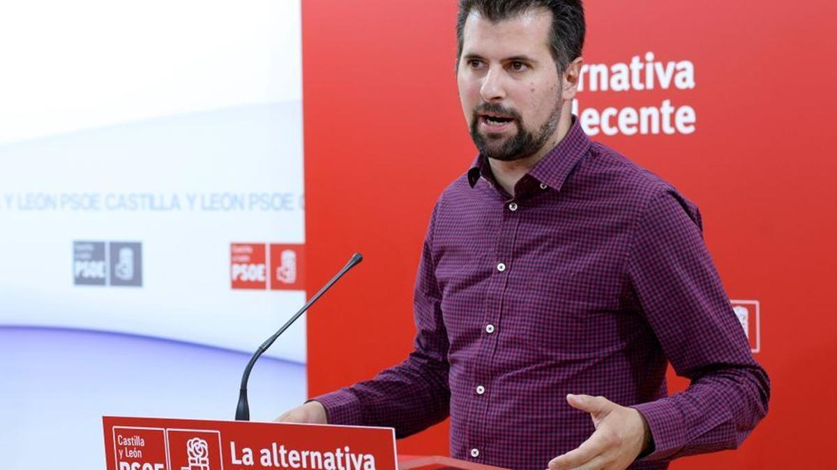 Luis Tudanca, candidato del PSOE.