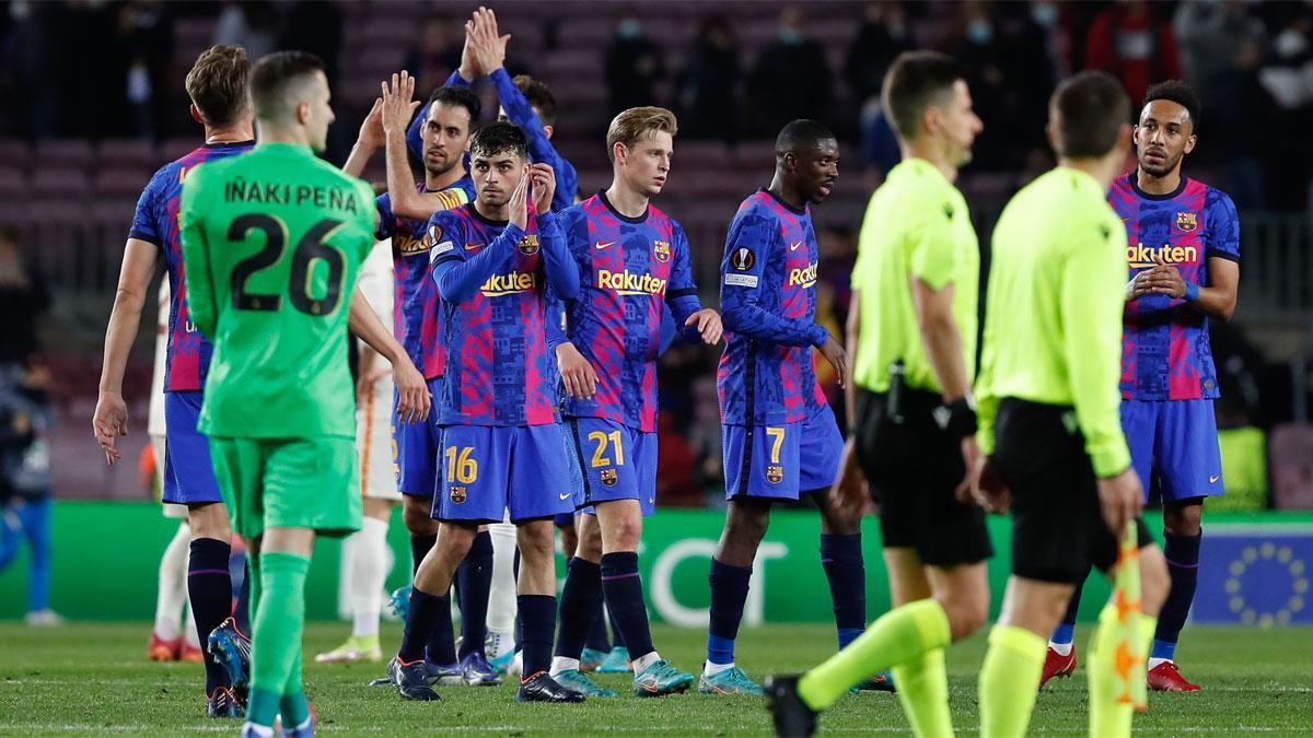 Resumen, goles y highlights del FC Barcelona 0 - 0 Galatasaray de la ida de los octavos de la Europa League