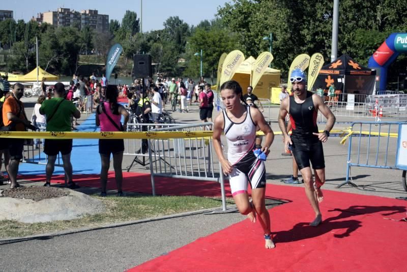 Fotogalería del II Triatlón de Zaragoza