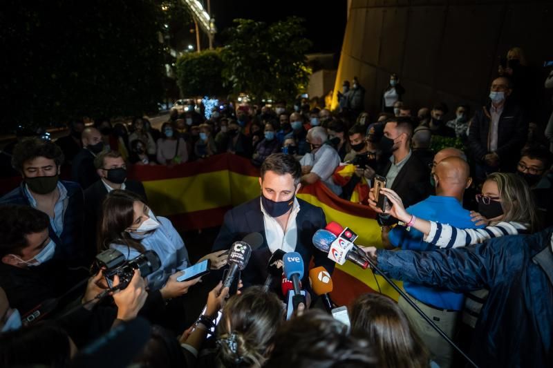 Visita de Santiago Abascal a Tenerife