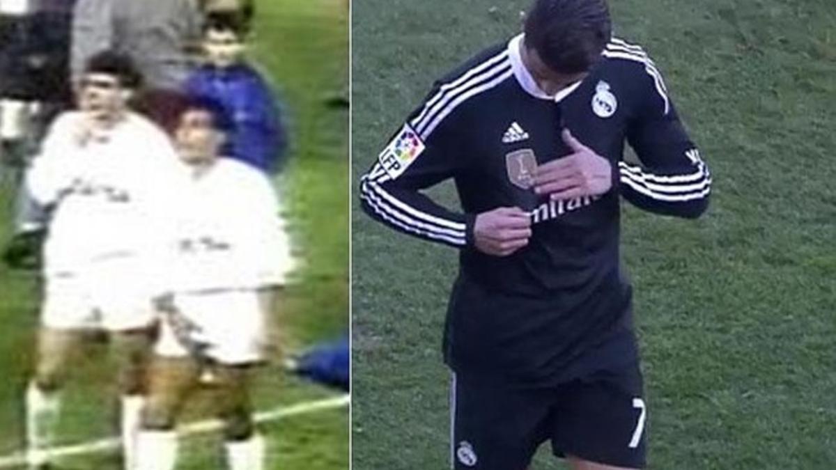 Hugo Sánchez y Cristiano Ronaldo, dos gestos más que comparables