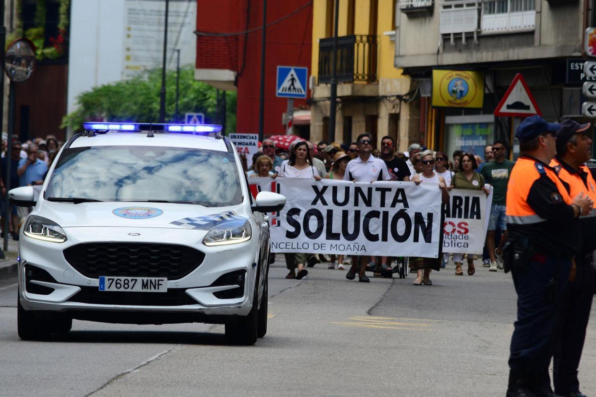 La manifestación por el PAC de Moaña, en imágenes La manifestación por el PAC de Moaña, en imágenes